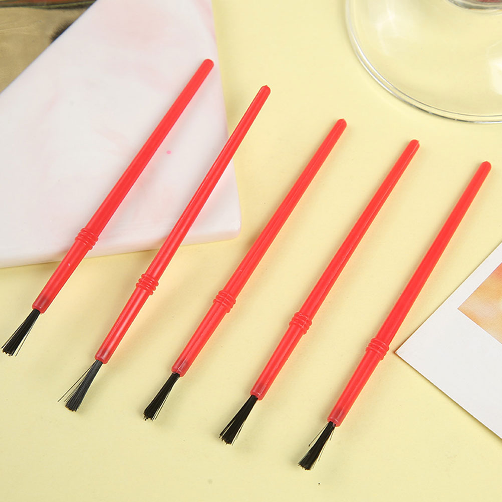 50pcs Painting Brush Small Painting Brush Portable Paintbrushes Pigment Painting Brush art paintbrush  watercolor paint brush