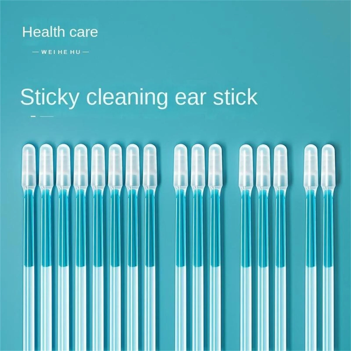 Premium Earwax Remover Tool Reusable Silicone Ear Cleaning Sticks Safe Gentle Ear Pick for Sensitive Ears