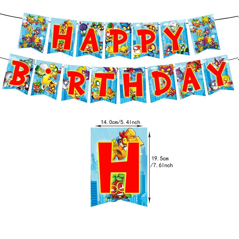 Gorilla Tag Theme Birthday Party Decoration Number Balloons Backdrop Cake Toppers Tablecloth Cup Party Supplies Baby Shower Gift