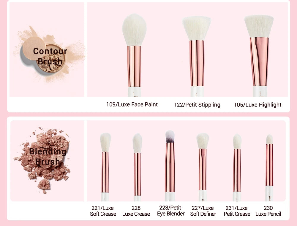 Jessup Professional Makeup Brushes Set,25pcs Makeup Brush Foundation Powder Eyeshadow Liner Highlighter Make Up Tools Kit T215