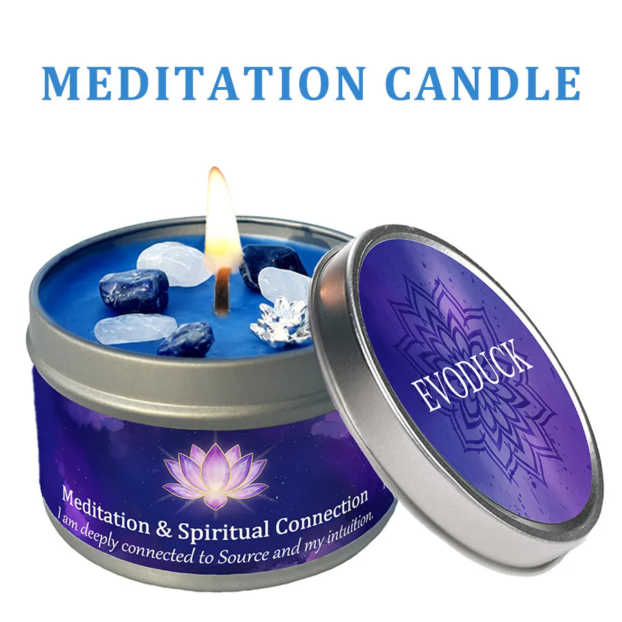 Candles Scented | Lavender & Eucalyptus for Deep Focus,Meditation, Yoga & Reading|Birthday Gift for Women, Friend christmas gift