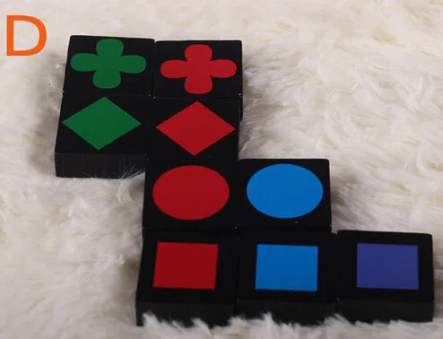 2024 New Children's Educational Toys Qwirkle Wooden Chess Parent Child Interactive Games Children's Adult Toys Christmas Gifts