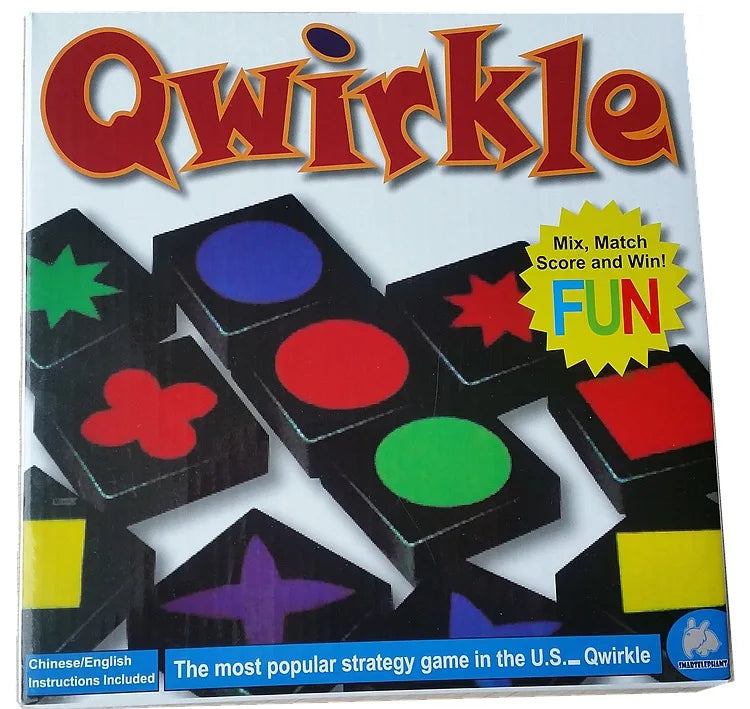 2024 New Children's Educational Toys Qwirkle Wooden Chess Parent Child Interactive Games Children's Adult Toys Christmas Gifts