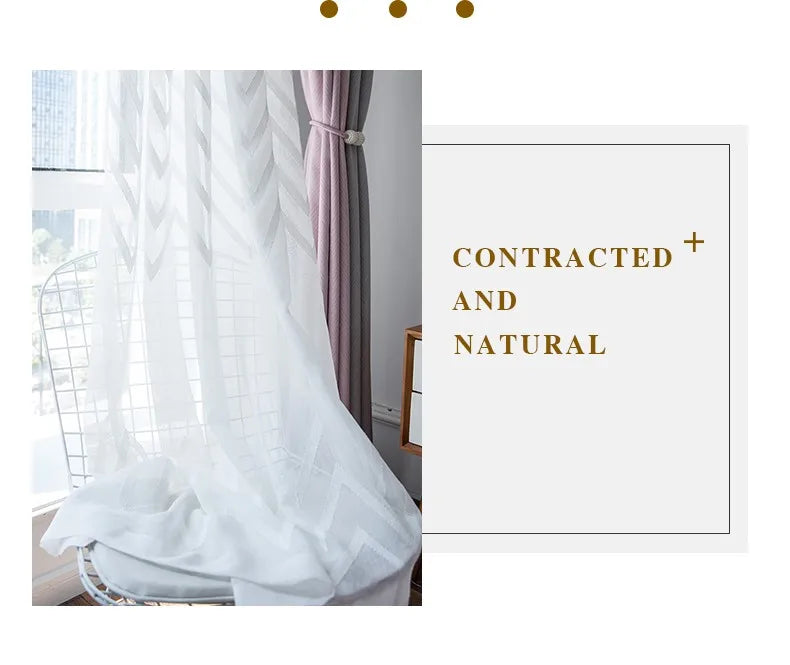 window Curtain sheer curtain product embroiders wave Europe type window gauze sitting room bedroom wave window curtains tulle