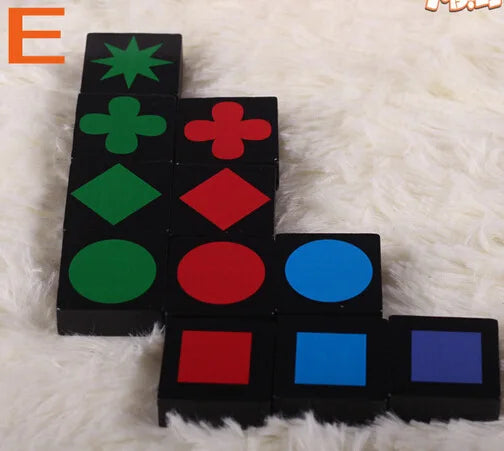 2024 New Children's Educational Toys Qwirkle Wooden Chess Parent Child Interactive Games Children's Adult Toys Christmas Gifts