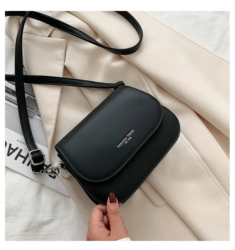 Fashion Trend Crossbody Bags for Women Solid Flap Shoulder Bag Designer Handbags and Purses Small Women Messenger Bags