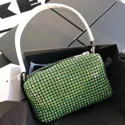 New Luxury Brand Designer Women Bags Rhinestone Bag Biling Flashing Diamond Full Bags Female Underarm Bag
