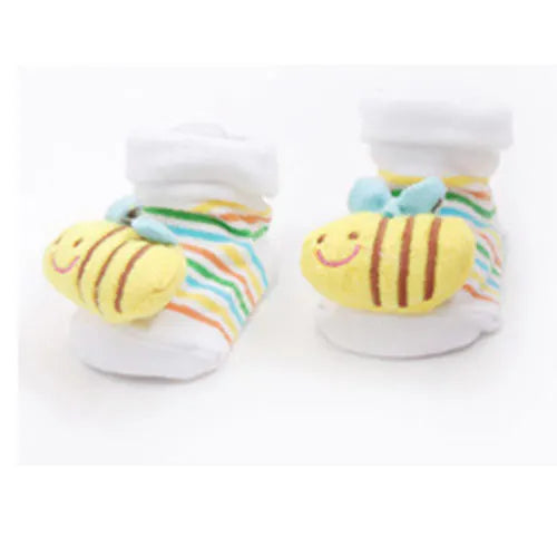 Newborn Baby Socks For Boys Girls Cotton Animal Cartoon Slipper Infant Boy Girl Socks Anti Slip Casual Toddler Home Floor Sock
