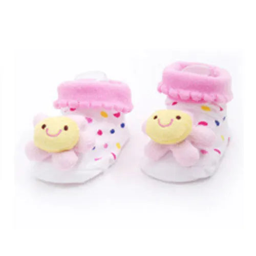 Newborn Baby Socks For Boys Girls Cotton Animal Cartoon Slipper Infant Boy Girl Socks Anti Slip Casual Toddler Home Floor Sock