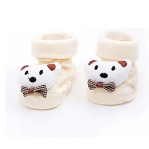 Newborn Baby Socks For Boys Girls Cotton Animal Cartoon Slipper Infant Boy Girl Socks Anti Slip Casual Toddler Home Floor Sock