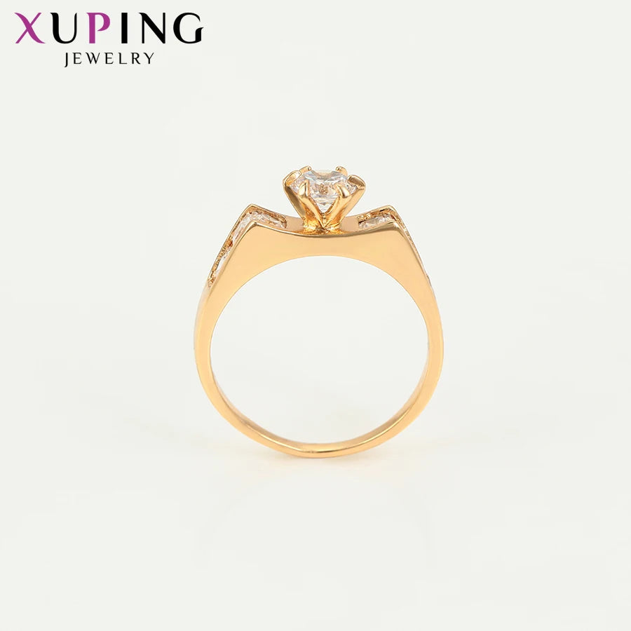 Xuping Jewelry Romantic Lovely Couple Ring for Women Exquisite or Vintage Engagement  Simple Gifts 16206