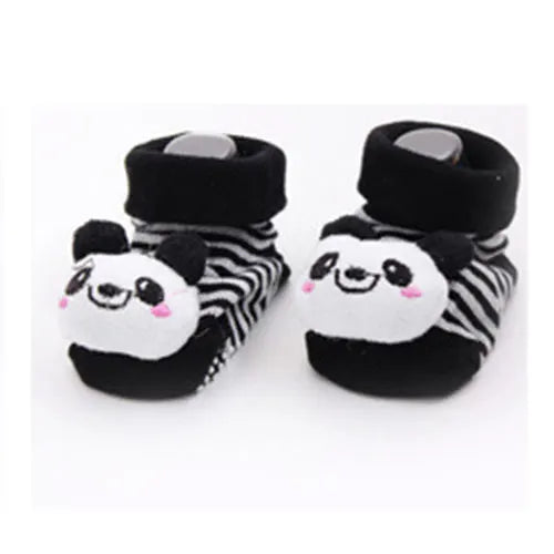Newborn Baby Socks For Boys Girls Cotton Animal Cartoon Slipper Infant Boy Girl Socks Anti Slip Casual Toddler Home Floor Sock