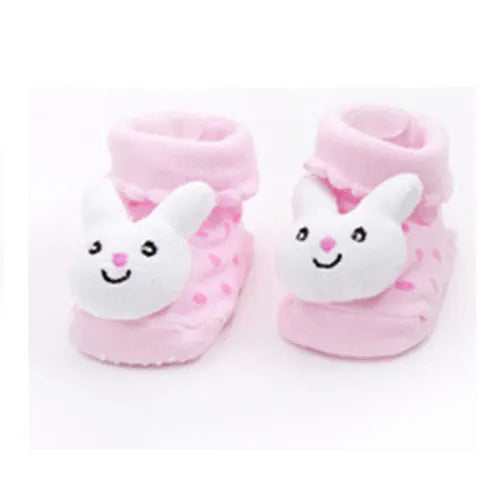 Newborn Baby Socks For Boys Girls Cotton Animal Cartoon Slipper Infant Boy Girl Socks Anti Slip Casual Toddler Home Floor Sock