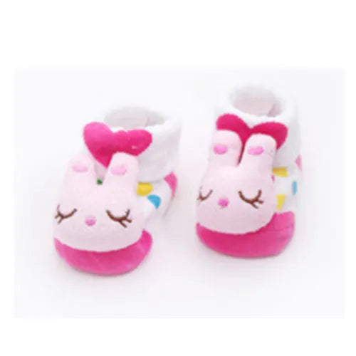 Newborn Baby Socks For Boys Girls Cotton Animal Cartoon Slipper Infant Boy Girl Socks Anti Slip Casual Toddler Home Floor Sock
