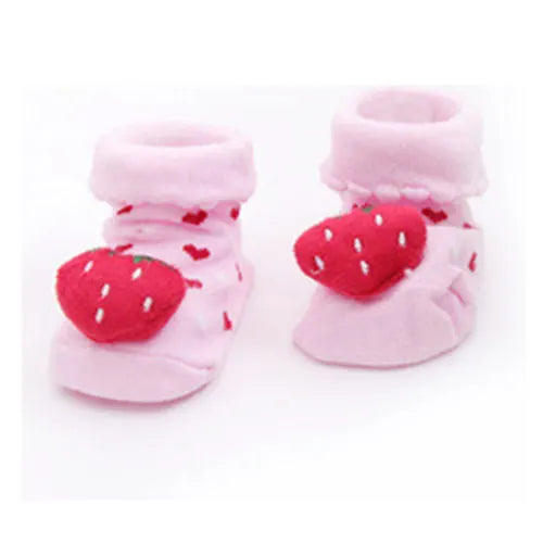 Newborn Baby Socks For Boys Girls Cotton Animal Cartoon Slipper Infant Boy Girl Socks Anti Slip Casual Toddler Home Floor Sock