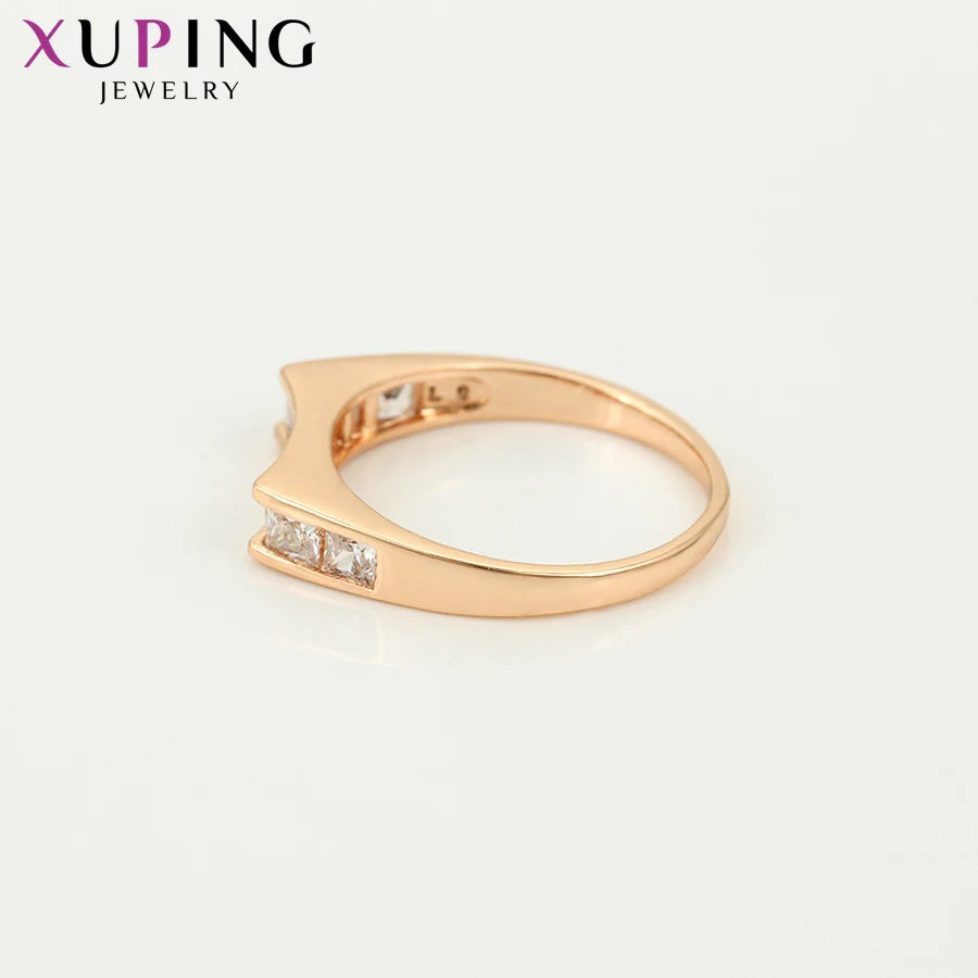 Xuping Jewelry Romantic Lovely Couple Ring for Women Exquisite or Vintage Engagement  Simple Gifts 16206