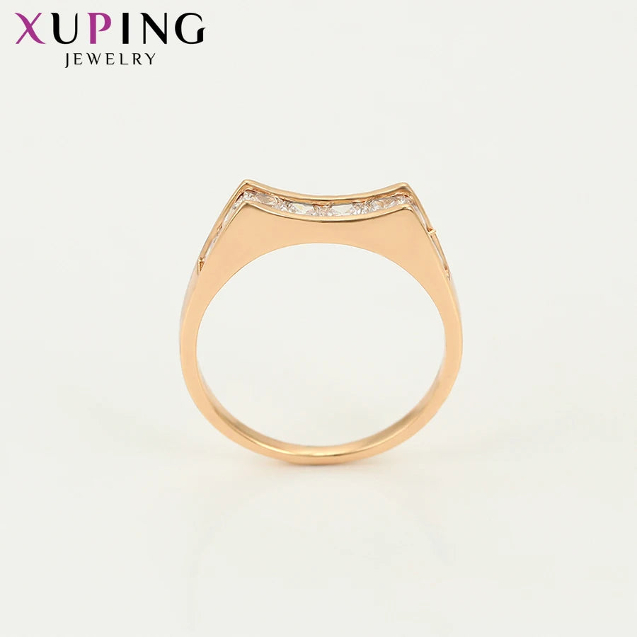 Xuping Jewelry Romantic Lovely Couple Ring for Women Exquisite or Vintage Engagement  Simple Gifts 16206