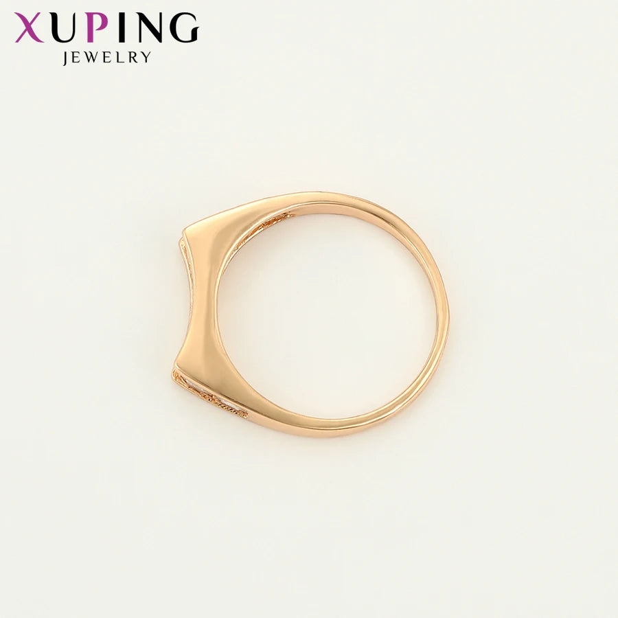 Xuping Jewelry Romantic Lovely Couple Ring for Women Exquisite or Vintage Engagement  Simple Gifts 16206
