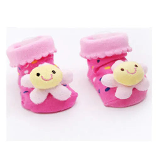 Newborn Baby Socks For Boys Girls Cotton Animal Cartoon Slipper Infant Boy Girl Socks Anti Slip Casual Toddler Home Floor Sock