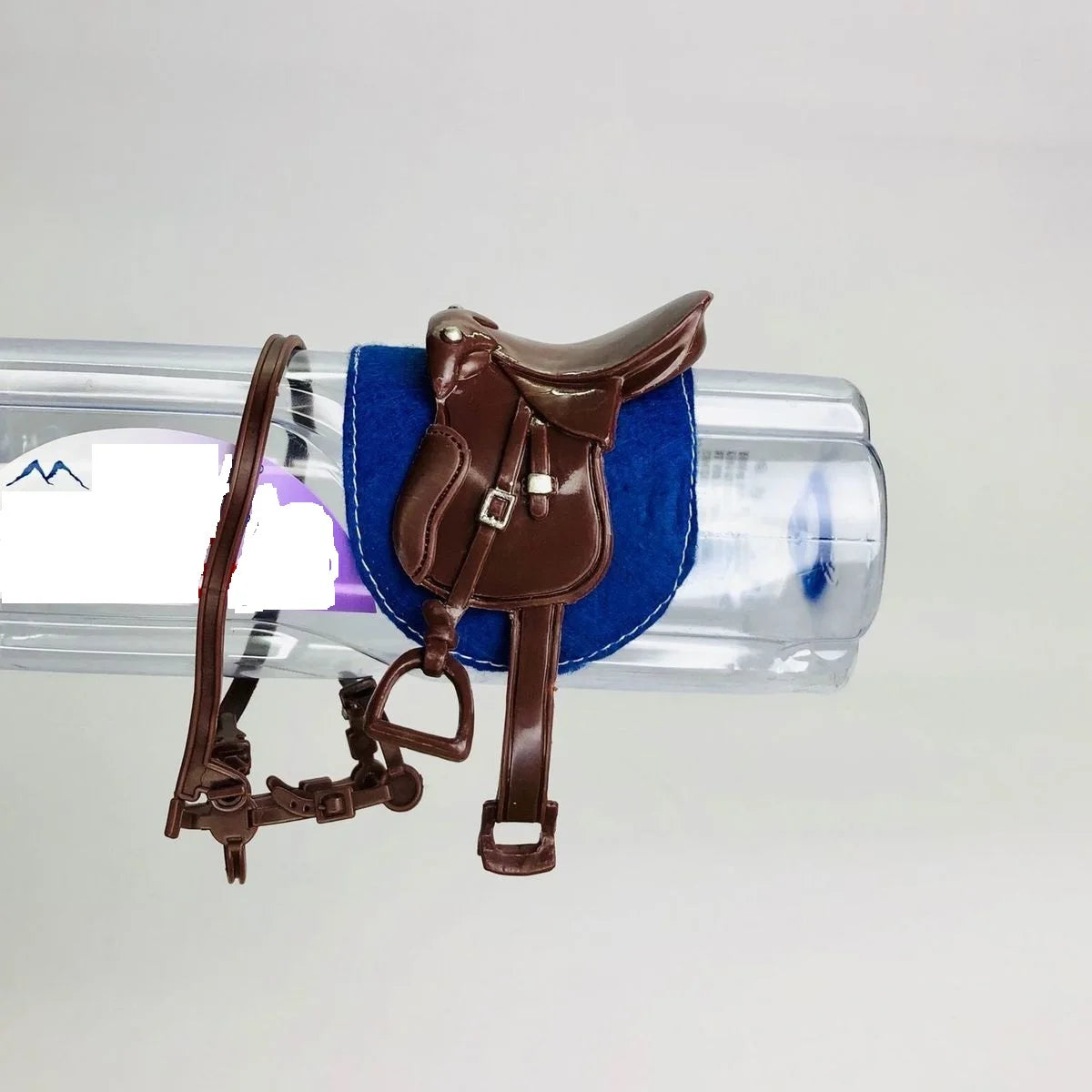 The dollhouse: simulation REINS saddle horse head riding supplies animal props mount model toy dolls