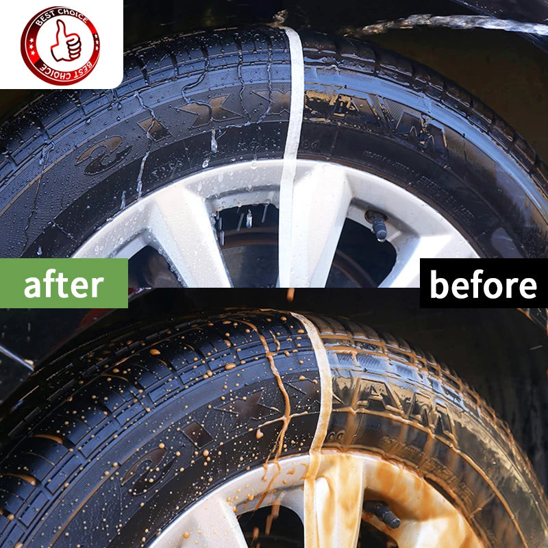Car Tire Shine Spray Multi-purpose Tire Wheel Refurbishing Agent Cleaner Polishing Protection Car Accessories HGKJ S22