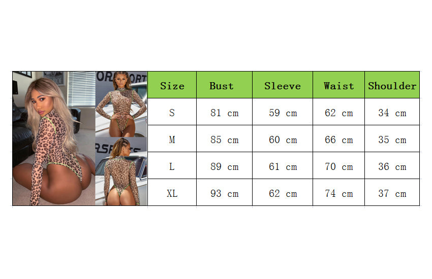 Summer Sexy Women Leopard Bodysuit High Cut Leotard Thong Clubwear Bodycon Jumpsuit Bodys Romper Tops Overalls For Women