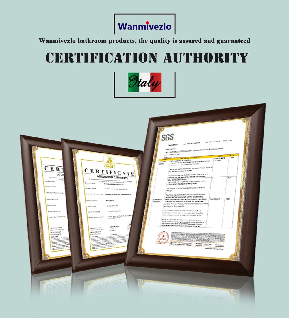 Wanmivezlo Waterfall Bathroom Basin Faucet Deck Mounted Cold Hot Water Mixer Single Hole Water Tap 3 Holes Washing Tap