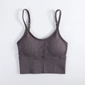 Bras Women Sexy Seamless Bra U Type Backless Bra Gym Running Push Up Bralette Padded Brassiere Women Fitness Sports Bra