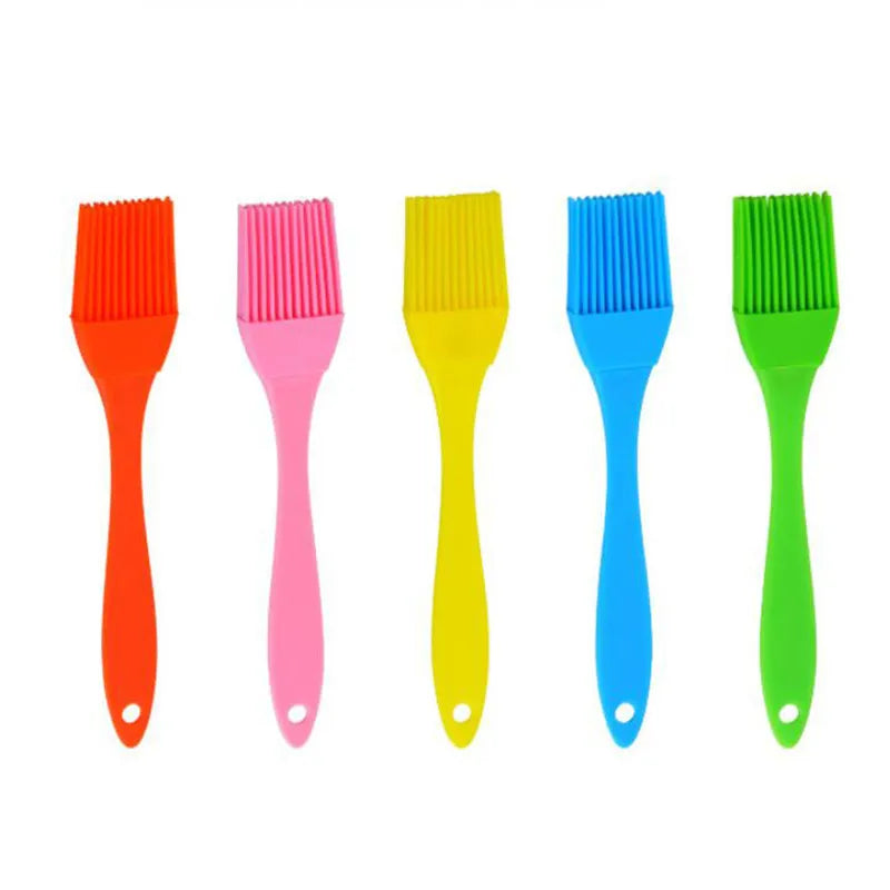 Food Silicone Brush Basting Brushes Barbecue Baking Bakeware Bread Cook Pastry Oil BBQ Bakeware Tool Home Kitchen Accessories