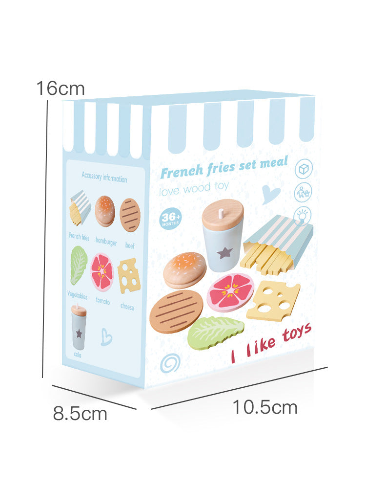 Wooden Pretend Play Food Kitchen Toys Classic Cutting Cooking Set Kids HousePlay Educational Imitation Game Toys for Girls Boys