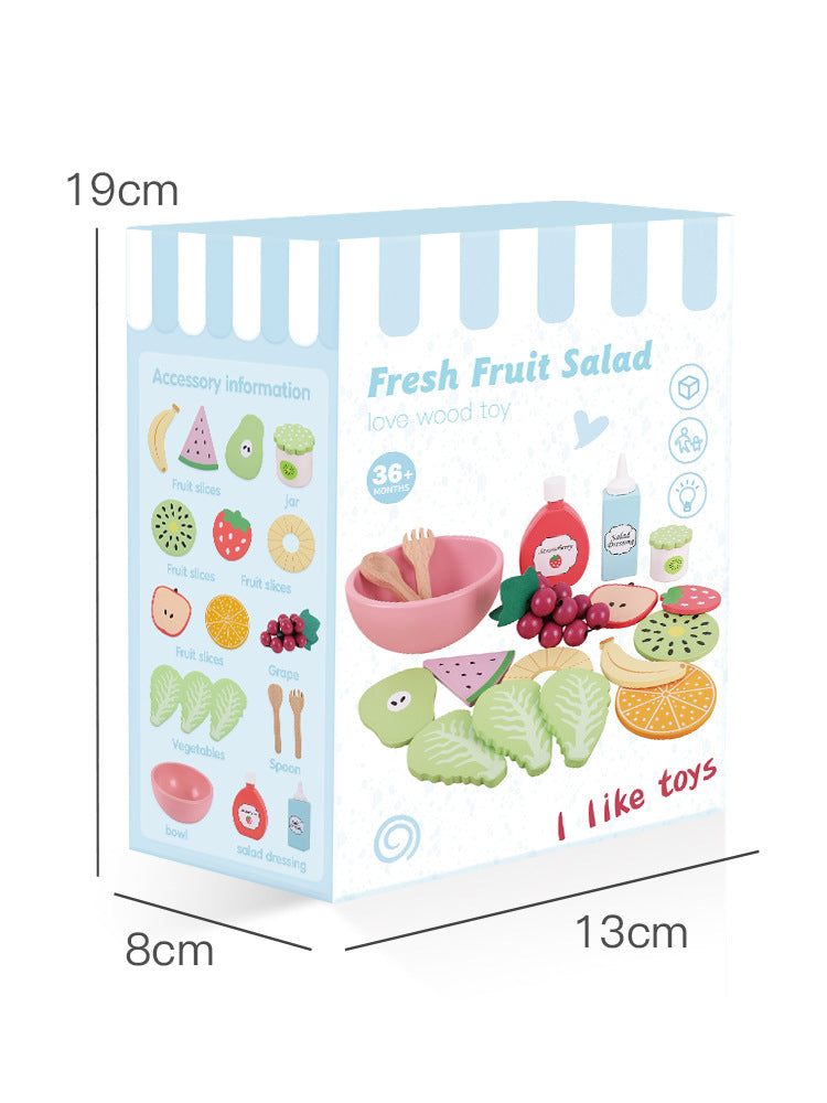 Wooden Pretend Play Food Kitchen Toys Classic Cutting Cooking Set Kids HousePlay Educational Imitation Game Toys for Girls Boys