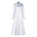 Medieval Priest Costume Long Clergy Robes Clergy Costume Pastor Minister Coat for Halloween Cosplay