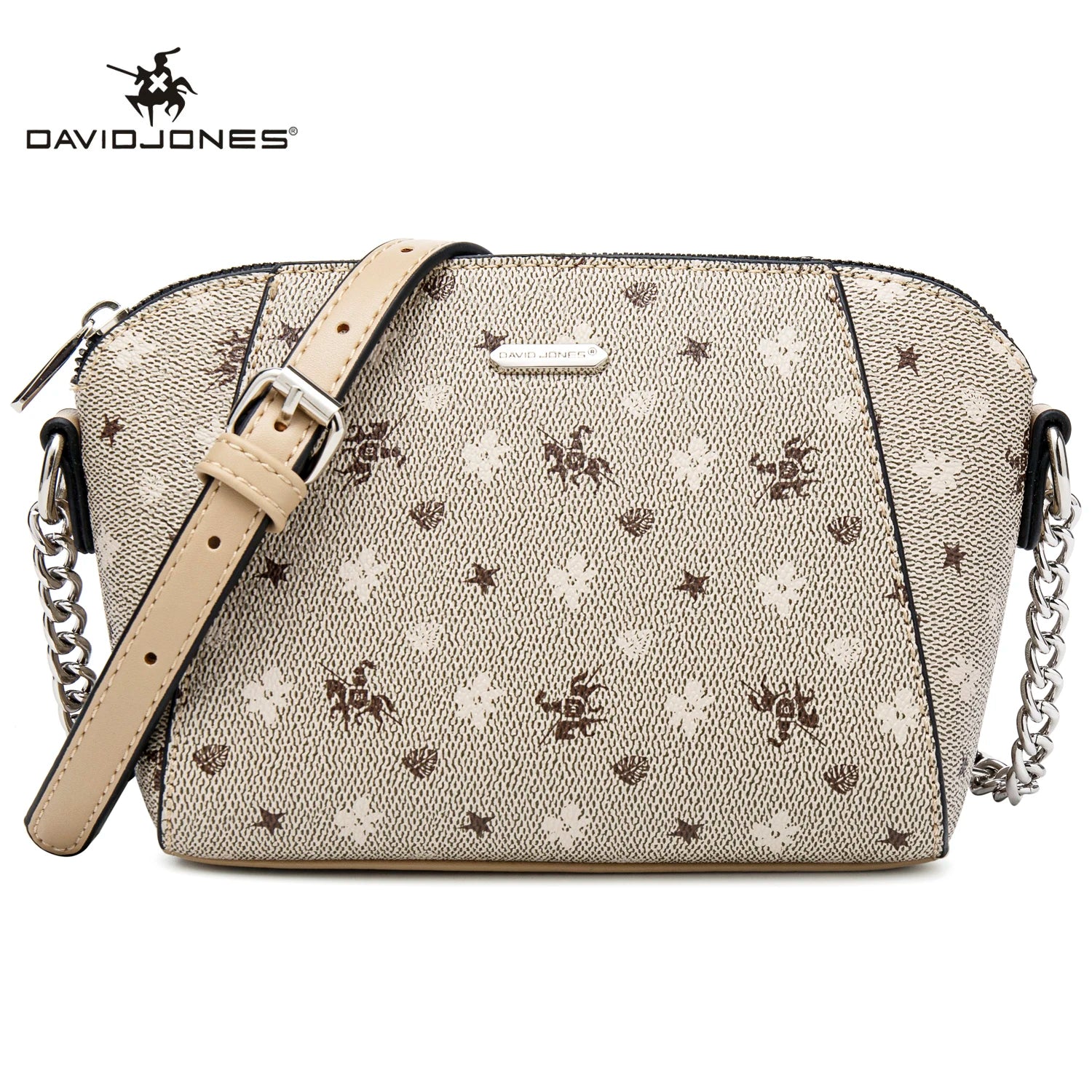 David Jones Handbags for Women 2024 Designer Luxury Ladies Fashion Crossbody Bags Casual Shoulder Bag Soft PU Leather Clutch