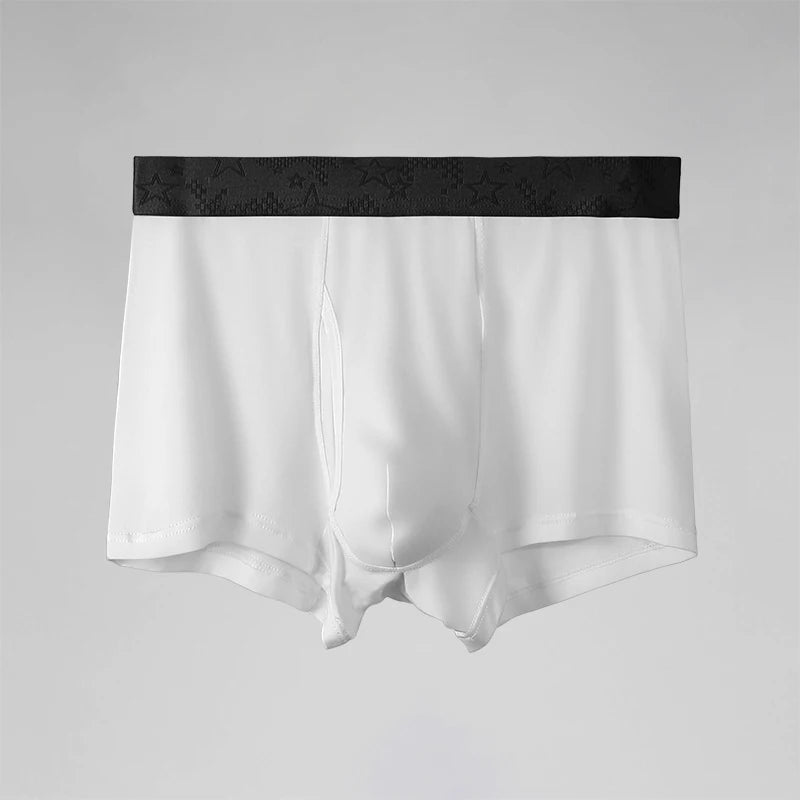Men's Underwear, Men's Boxer Briefs, Boys' Underpants, Comfortable and Breathable Youth Boxer Briefs, Large Size Shorts