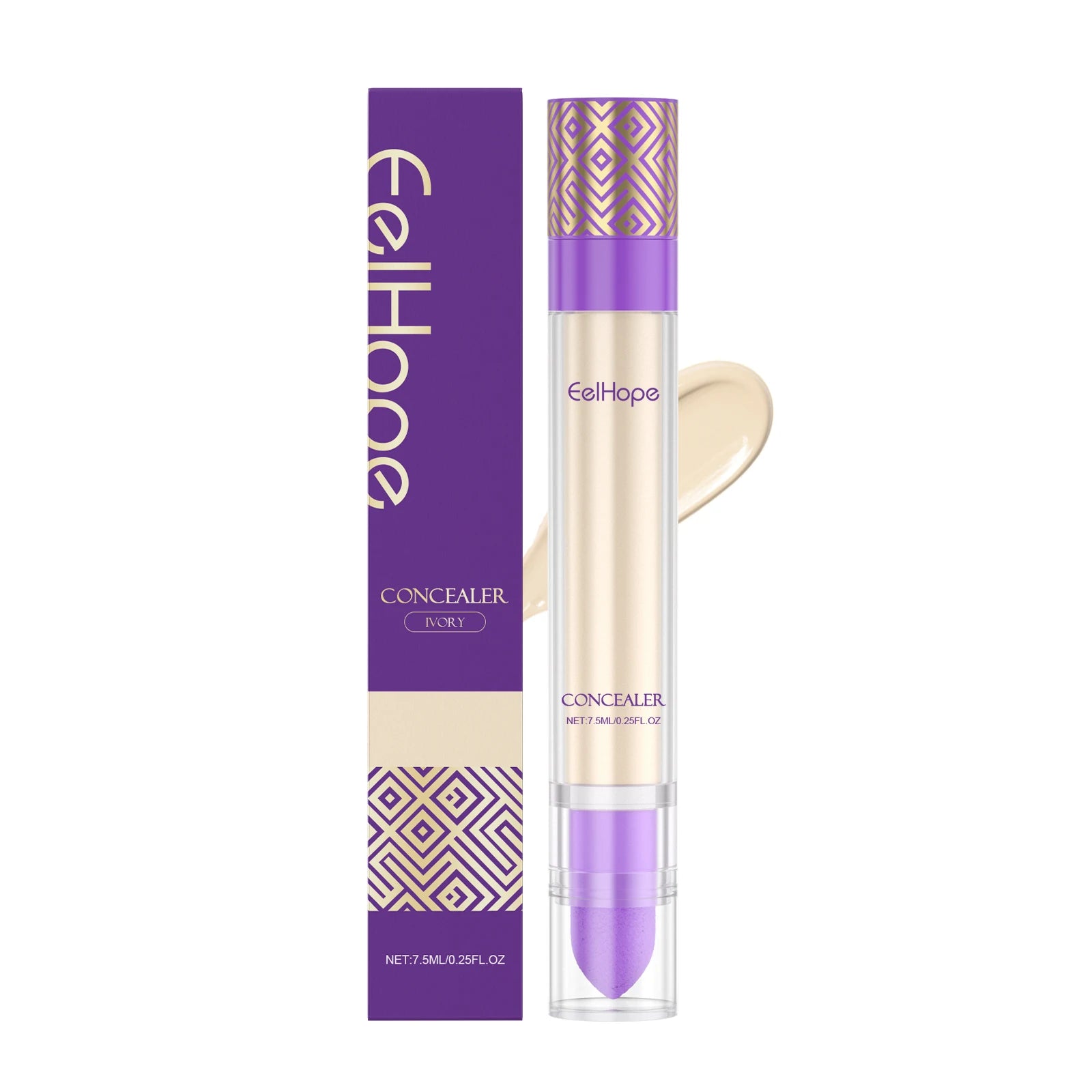 Concealer Improve Skin Elasticity Brighten Complexion Not Easy Remove Makeup Moisturizing Liquid Lightweight Dark Circle Blemish