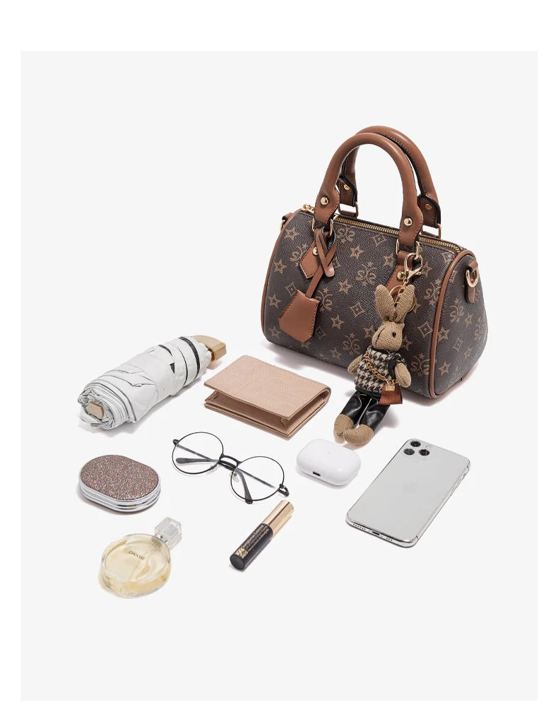 FOXER Vintage 2026 Women's Shoulder Handbag Fashion Large Pillow Bag Female Crossbody Bag for Daily & Commute Use