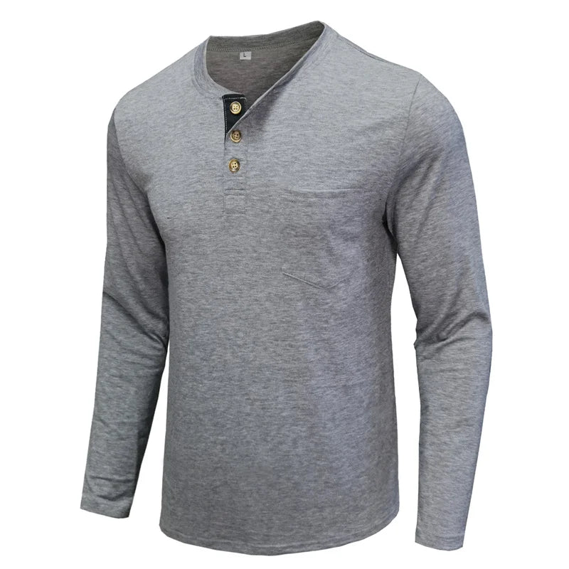 Men Fashion Casual T-Shirts Long Sleeve Tops For Man Soild O Neck Shirts Elastic Gym T Shirt Soccer Tees Streetwear Man Clothing