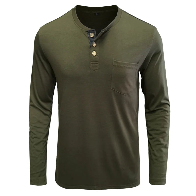 Men Fashion Casual T-Shirts Long Sleeve Tops For Man Soild O Neck Shirts Elastic Gym T Shirt Soccer Tees Streetwear Man Clothing