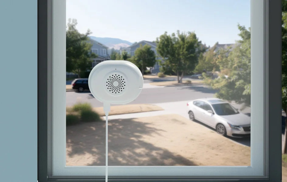 ZOSI C680 3MP Window Security Camera Full Color Night Vision 2K Indoor Plug-in WiFi Surveillance Camera for Home Security