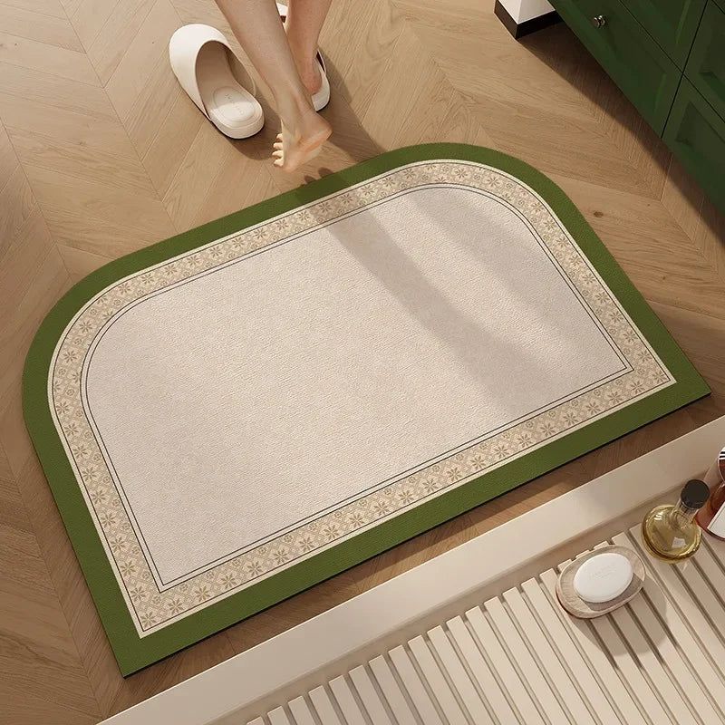 Bathroom Mat Toilet Entrance Doormat Bath Rug Non-slip Carpet  Absorbent Foot Mats for Floor Anti-slip Area Rugs Home Decor