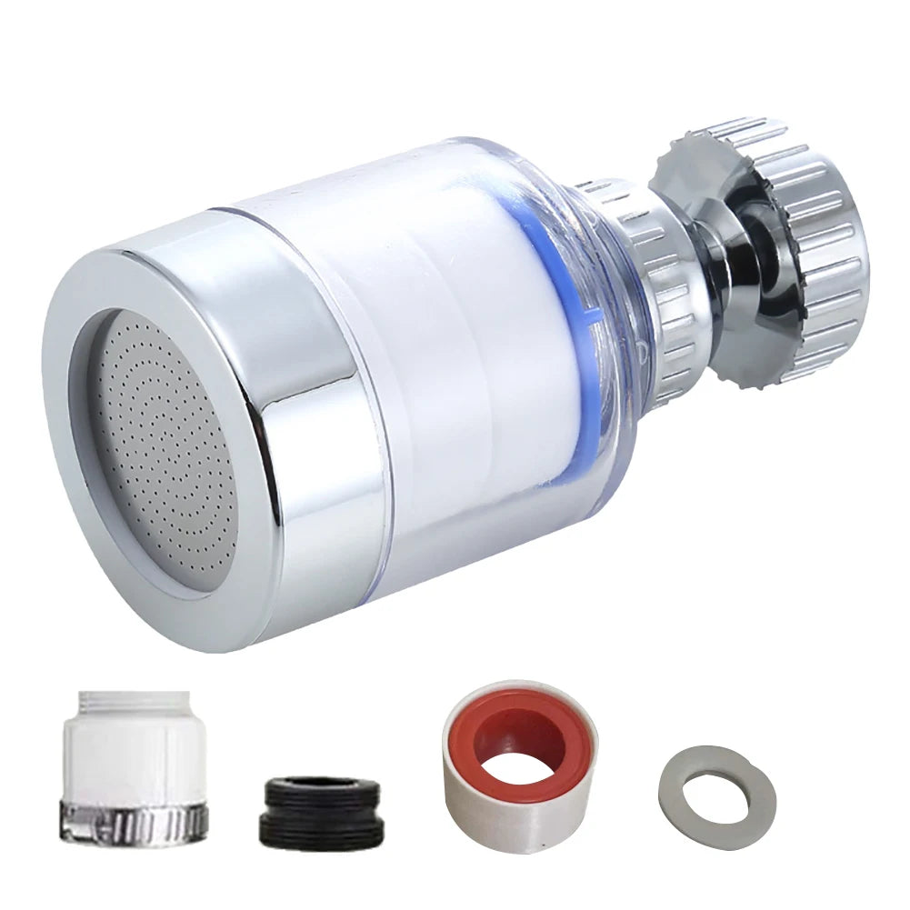 1-5Set Faucet Water Filter Element Remove Chlorine Heavy Metals Filtered Showers Head Bath Filtration Purifier Soften Hard Water