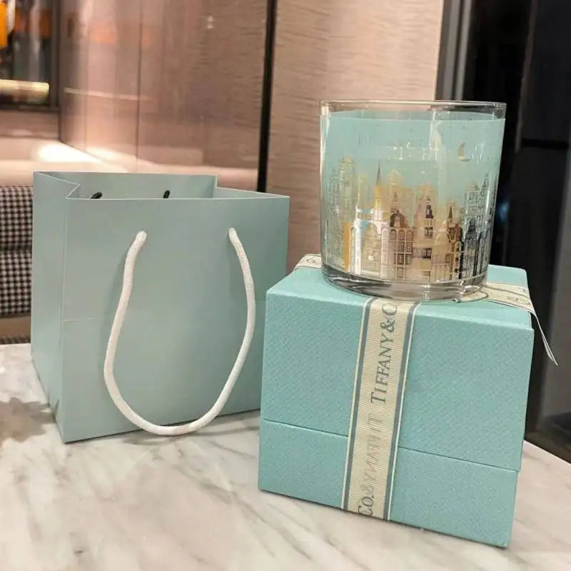 Luxury Fashion Brand Aromatherapy Candles Smokeless Scented Candle Bright Night Fragrance Gift Box Romantic Room Decor Gifts
