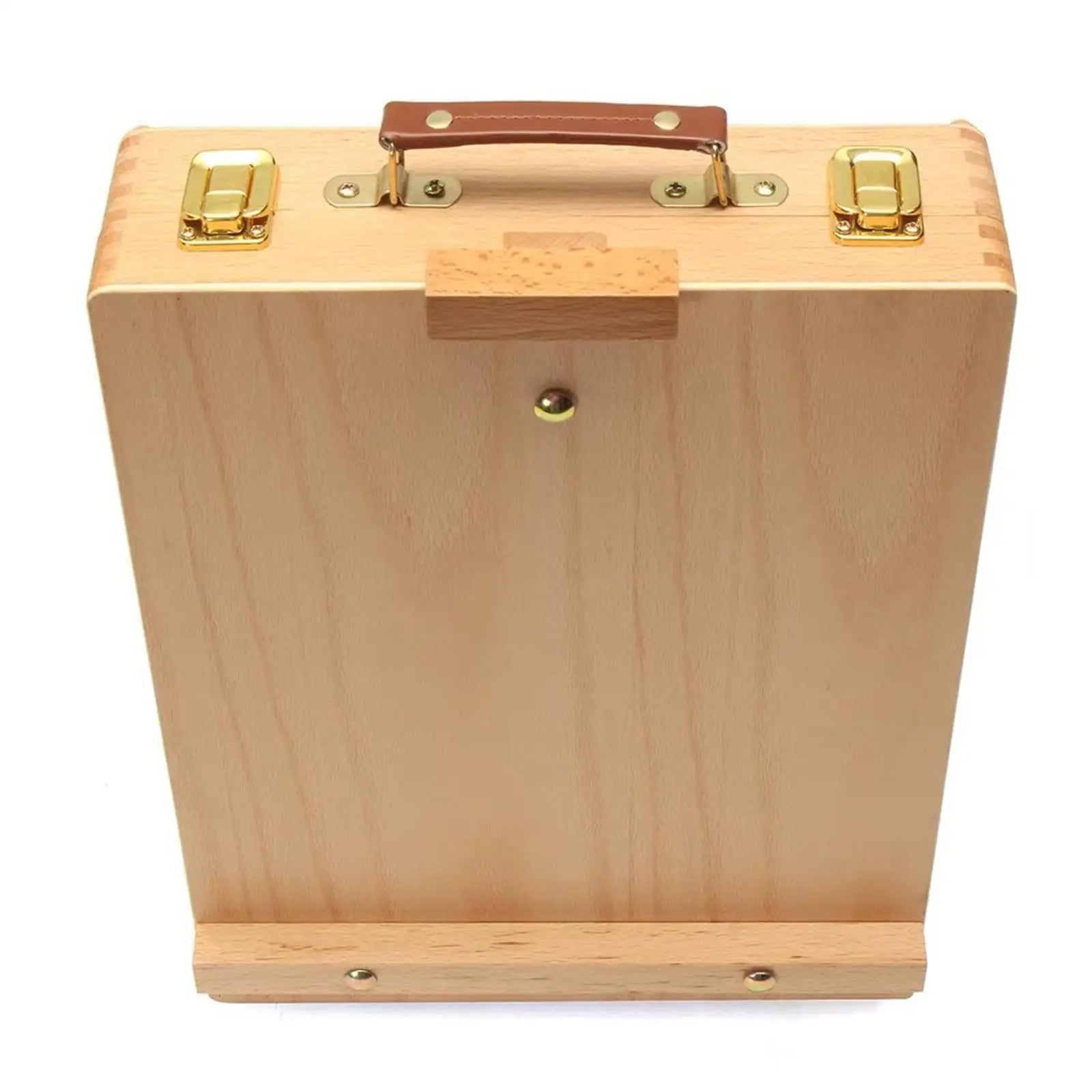 Wooden Drawing Easel with Storage for Art Supplies and Sketching