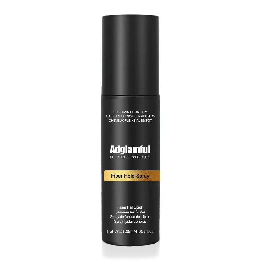 Hair Fiber Spray - Easy-To-Use, Long-Lasting Volume & Texture, Ideal for All Hair Types, with Natural-Looking Fullness