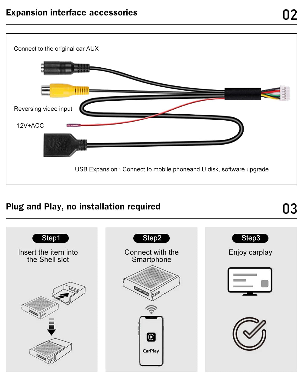 Wireless Carplay Becker Module For Mercedes Benz Class C W204 C204 S204 NTG 4.5 Support Android Auto Mirroring GPS Navigation