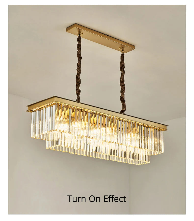 American Rustic Style Industrial Retro Led Chandelier For Living Room Dining Bedroom 2024 Modern Home Decor Pendant Ceiling Lamp