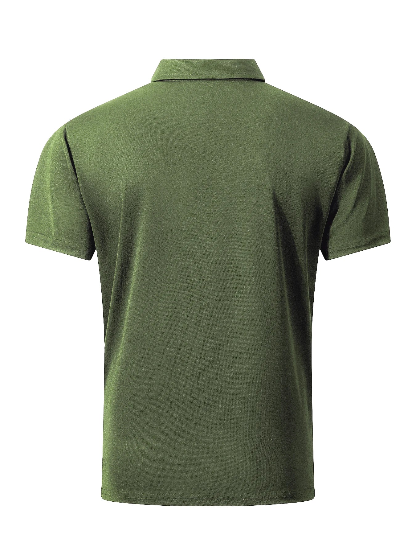 Men's Summer Polo Shirt Casual Breathable Comfortable T Shirts Solid Color High Quality Short Sleeve T-Shirt Outdoor Sport Tops