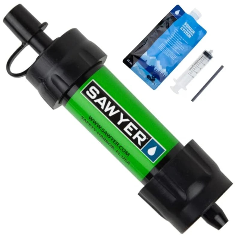 Outdoor Water Purifier Mini Filter Straw Outdoor Products Field Survival Water Purifier