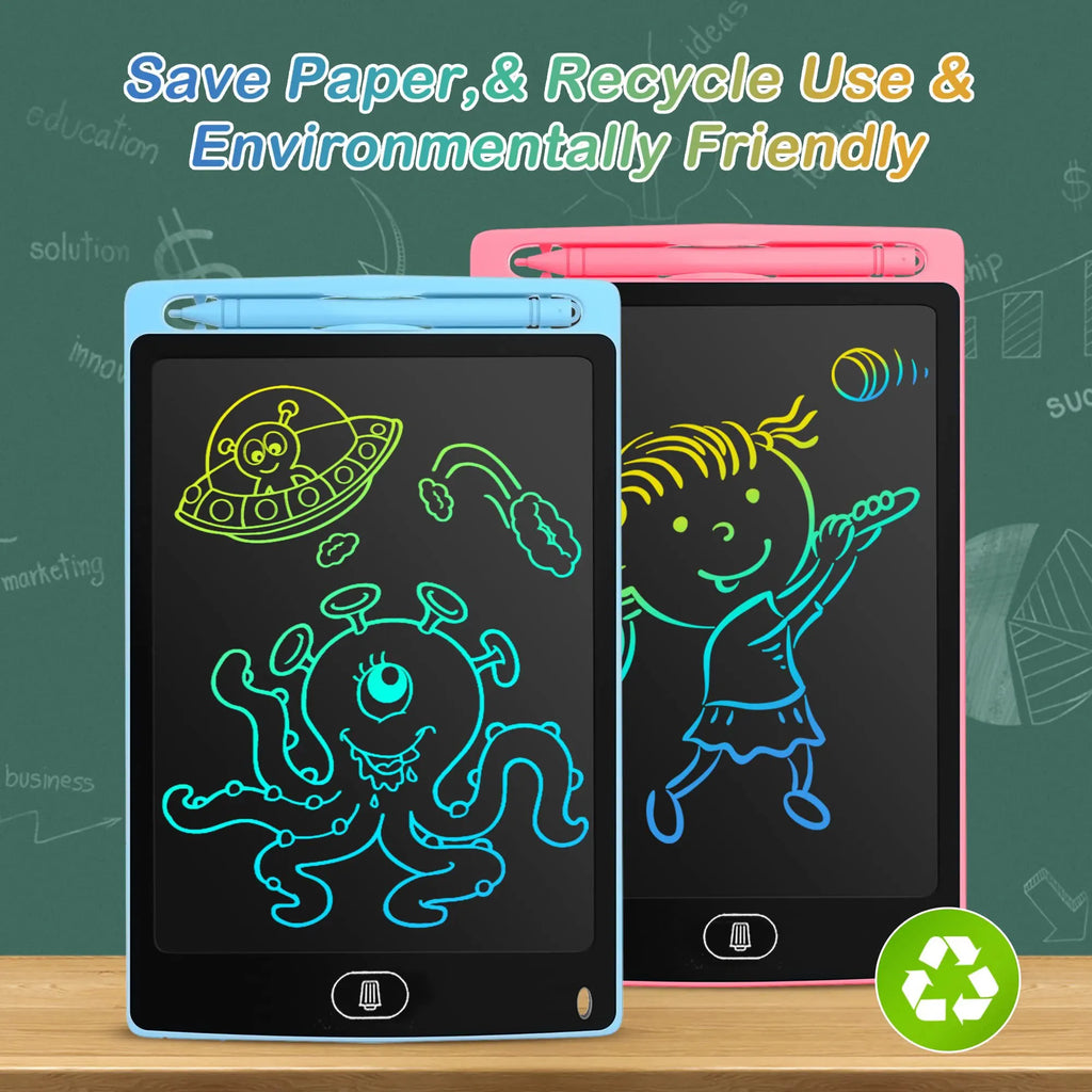 LCD Writing Tablet Board,Drawing Tablet Children Toys, Educational Toys for 3 4 5 6 7 Year Old Girls Boys Baby Kids Toys