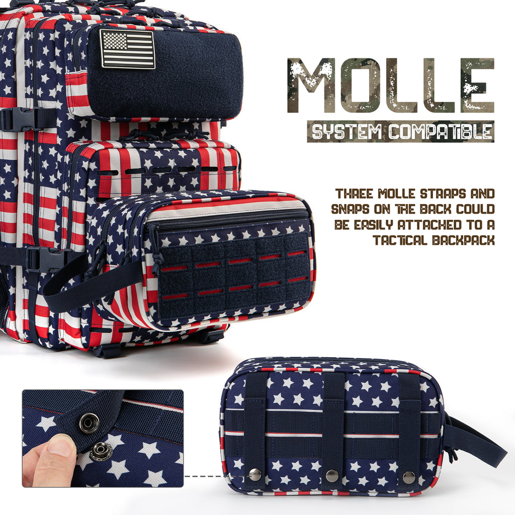Tactical Toiletry Bag For Men Hygiene Bag Tool Molle Pouches Small Dopp Kit Mens Shaving Kit Travel shower Bag